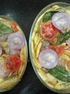 صورة لوصفة طاجين دجاج في الفرن