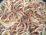 Spaghetti a la boloñesa a mi estilo