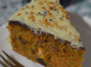 Una foto de Carrot cake