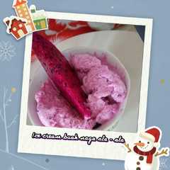 Ice ceam buah naga ala-ala রেসিপির প্রধান ছবি