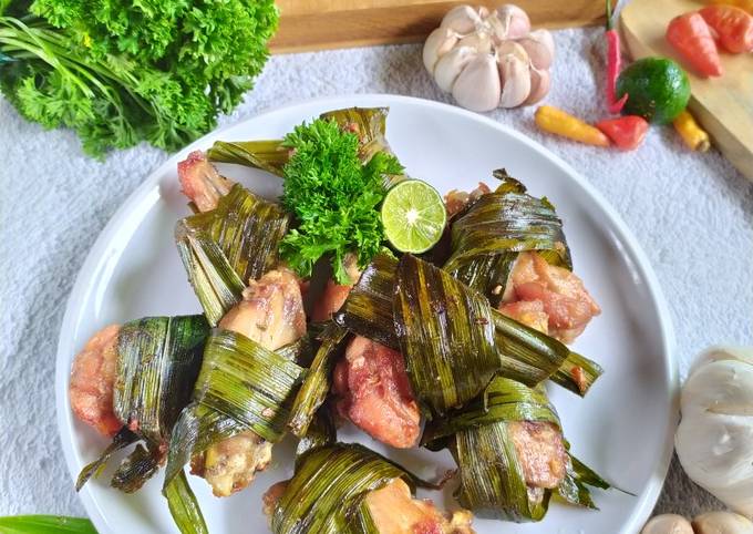 Ayam goreng pandan ala thailand