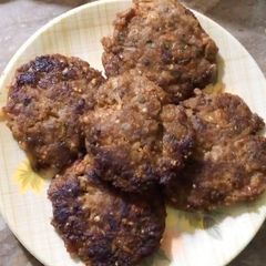 A picture of ♡~Beef Chapli kabab~♡.