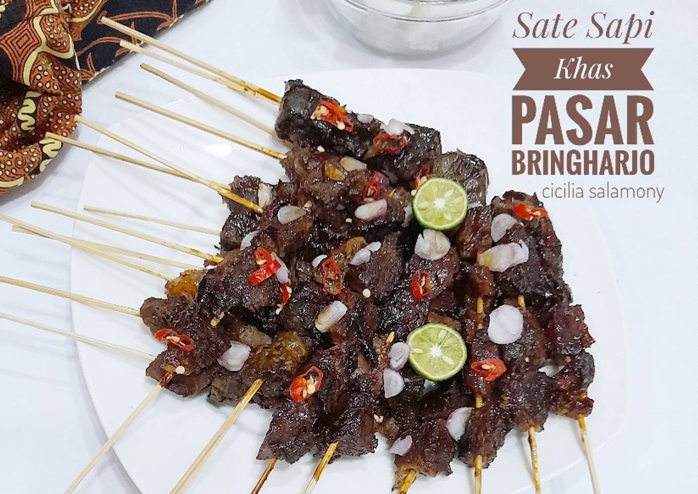 Sate Sapi Khas Pasar Bringharjo