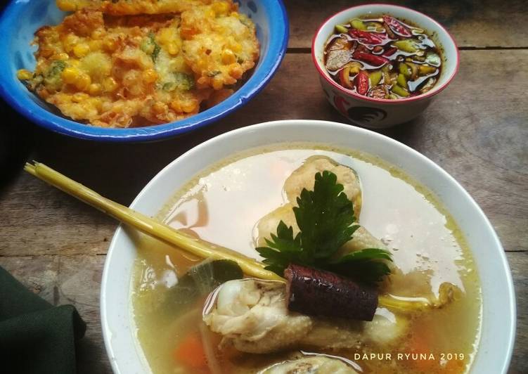 Resep Sup Ayam Ala Pak Min Klaten yang Enak Banget