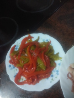 Una foto de Pimiento asado