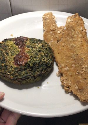 Una foto de Budincitos Fit de Espinaca y Zanahoria
