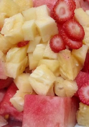 A picture of Fruit salad.