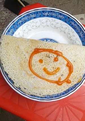 Hình của món Bánh Khoái xứ Thanh.