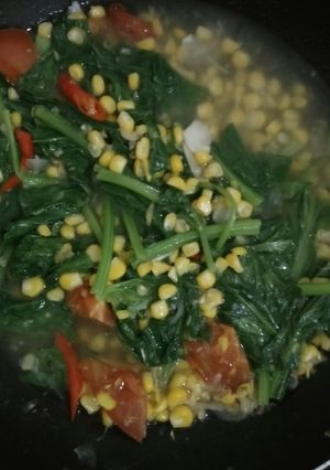 Foto resep Tumis Sawi Jagung Manis
