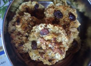 Una foto de Galletitas de avena y granola