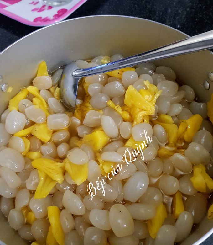 Hình của món Hạt đác rim thơm.