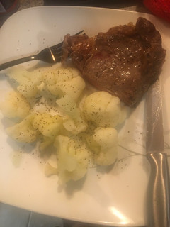 A picture of Broiled steak.