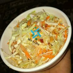 A picture of Crunchy Coconut Cole Slaw.