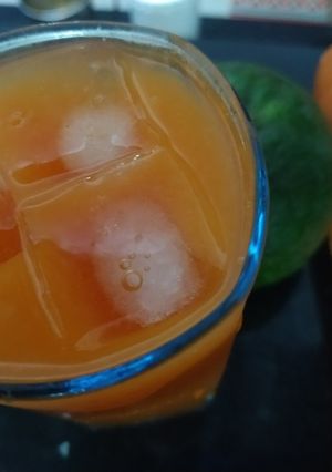 Hình của món Ép cam cà rốt.