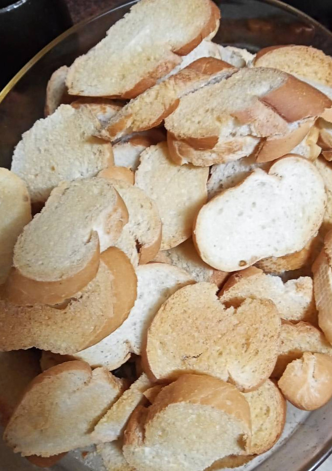 Una foto de Pan tostado al horno