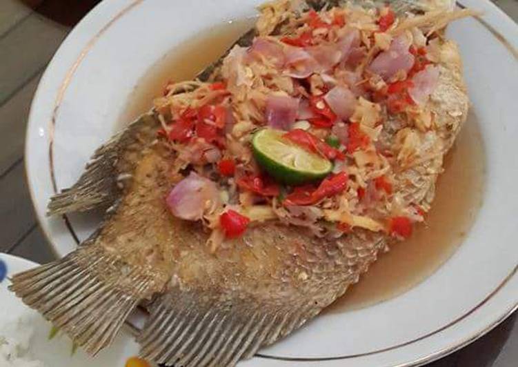 Resep Pecak Ikan Gurame Gurih Lentera Post Resep Indonesia