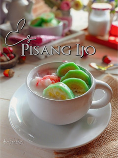Foto resep Es Pisang Ijo