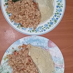 A picture of Best and simple meal for two.