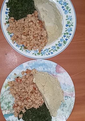 A picture of Best and simple meal for two.