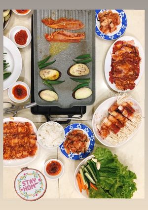 Hình của món Thịt nướng BBQ Hàn Quốc.