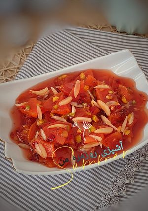 عکسی از دستور مربای به با مغزیجات فوق العاده خوشمزه و مقوی