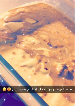 صورة لوصفة حلى سريع بارد بالنسكافيه