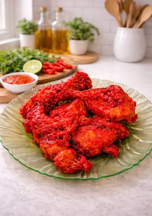 Foto resep Ayam Goreng Merah