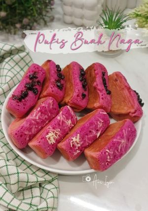 Foto resep Pukis Buah Naga