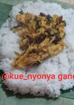 Foto resep Nasi bakar ayam kemangi