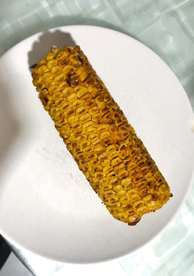 Una foto de Mazorca de maíz en la air fryer