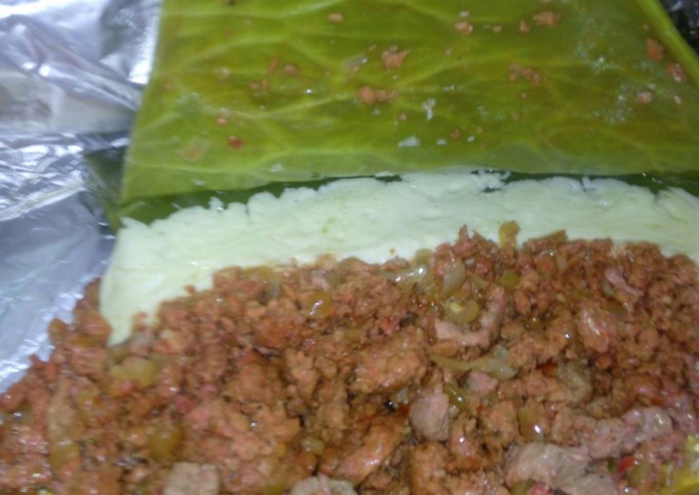 Nopal Gigante relleno al horno a la Mario, s