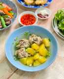 Canh Đu Đủ Hầm Xương
