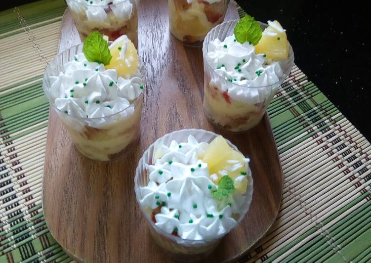 Recipe of Ultimate Individual Pineapple pudding#foodphotographychallenge