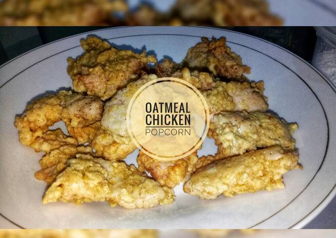 Oatmeal Chicken Popcorn