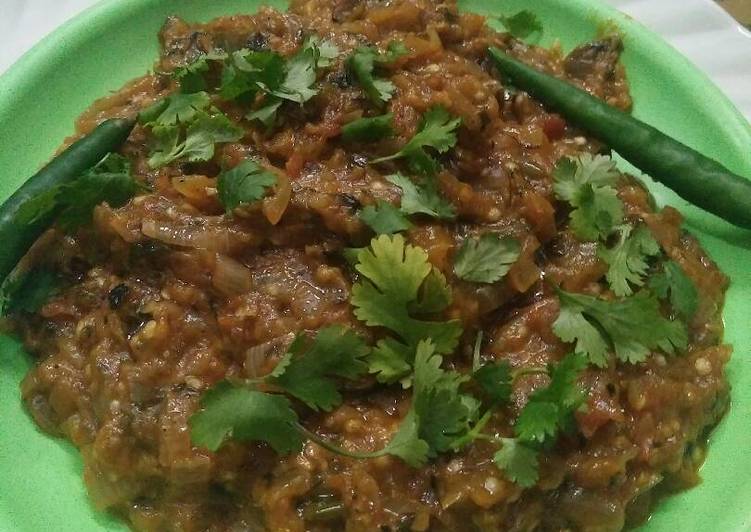 Baingan bhartha / brinjal bharta