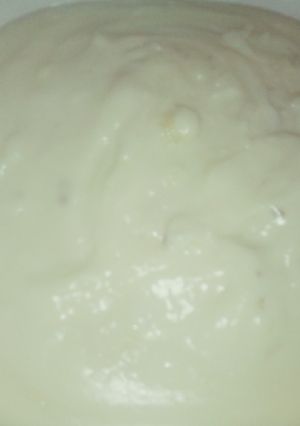 Una foto de Crema pastelera 😘 súper fácil y rendidora