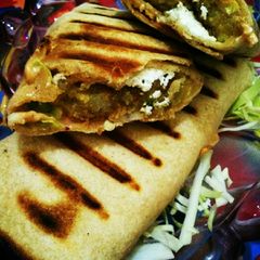 A picture of Potato wrap.