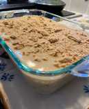 Eggless Custard Cookie Cake