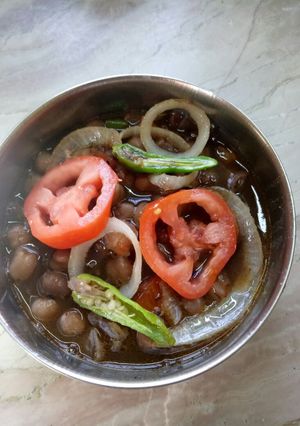 A picture of Punjabi Cholle.