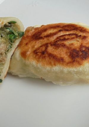 韮菜盒子 的食譜成品照片