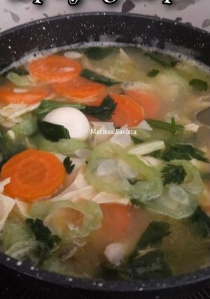 Foto resep Sup Oyong Campur