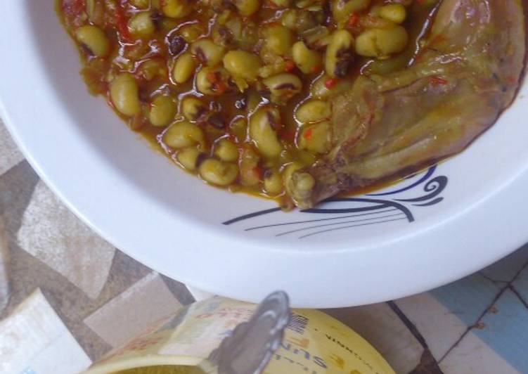 Beans and garri