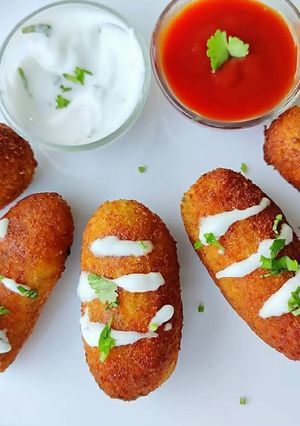 চিকেন কাটলেট (chicken cutlet recipe in Bengali) রেসিপির প্রধান ছবি