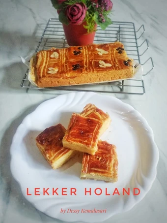 Cara Mudah Menyiapkan Resep 89. Lekker Holland (dengan fiber creme) yang Enak Banget Anti Ribet, Bisa Manjain Lidah