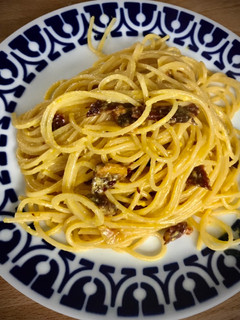 Una foto de Spaghetti a la carbonara