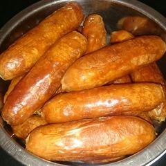 A picture of Perfect sausages.