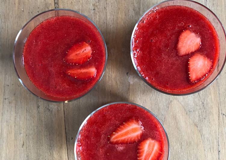 Soupe de fraises 🍓