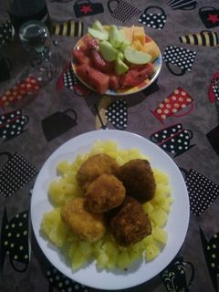 صورة لوصفة كرات دجاج
