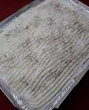 Ravani with Whipped Cream