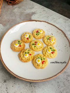 Foto resep Mie goreng telur ceplok cookies